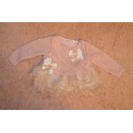 Платье AliExpress Cute beautiful girl knit top with bow baby lace princess dress with long sleeves  фото