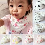 Нагрудник Aliexpress  [NoEnName_Null] 1 PC. 20-style cotton Triangular baby bibs and woven bibs bib colorful children boys girls comfortable waterproof bibs bandanas фото