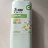 Dicora Urban Fit Duschgel Vitamin A Milch & Melone – 400 Ml, Für Hautpflege Mit Natürlichem Extrakt