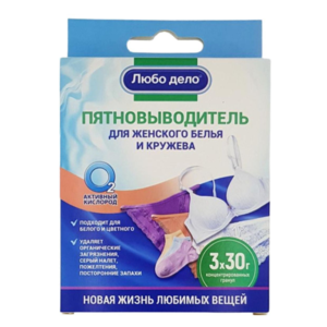 Пятновыводитель-отбеливатель ЛЮБО ДЕЛО для женского белья и кружева фото