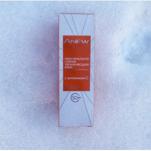 Крем для лица Avon Максимальное сияние с витамином C Anew фото