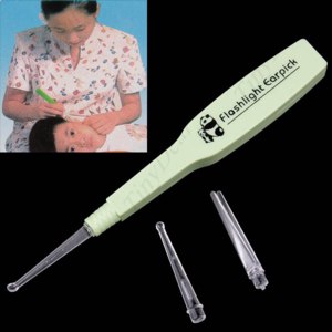 Инструмент для чистки ушей с фонариком TinyDeal Ear Wax Remover and Cleaner Curette with Flashlight Healthy Tool 3 PCS Set HHI-10681 фото