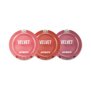 Кремовые румяна Peripera Pure Blushed Velvet Cheek (Pink Moment Collection) фото