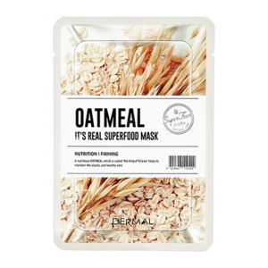 Тканевая маска для лица Dermal SUPERFOOD с экстрактом овсянки  фото