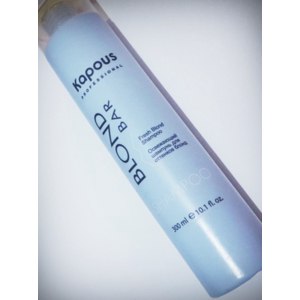 Шампунь Kapous Blond bar fresh blond shampoo Освежающий для оттенков блонд фото