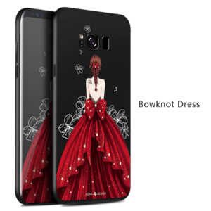 Чехол для телефона Aliexpress ASINA Silicone Dress Case For Samsung Galaxy S8 Case Luxury Beautiful Ball Gown  фото