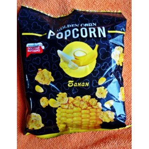 Попкорн KDV  "Golden Corn" со вкусом банана фото
