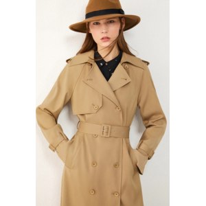 Тренч AliExpress AMII Minimalism Autumn Winter Women's Windbreaker Fashion British Style Solid Lapel Belt Women's Trench Coat Women 12040443 фото