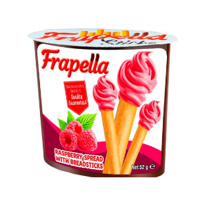 Хлебные палочки Frapella с пастой со вкусом малины фото
