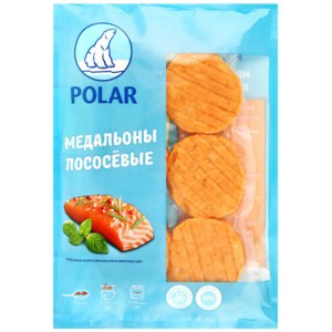 Медальоны лососёвые Polar . фото