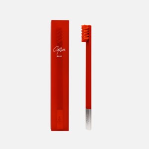Зубная щетка Apriori slim carmine silver фото