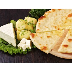 Пирог Давняя традиция Осетинский с сыром и картофелем фото