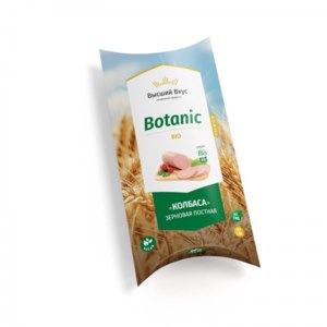 Колбаса Вегетарианская OOO "Высший вкус" зерновая постная «Botanic Bio» фото
