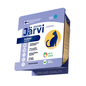 Мясной паштет JARVI с уткой Holistic Duck для домашних кошек  фото