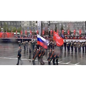 Россия. Парад Победы в г. Челябинск. 9 мая 2024 год. 79-я годовщина Великой Победы.  фото