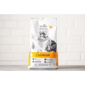 Корм для кошек ВкусВилл / Избёнка С курицей 1,8 кг фото