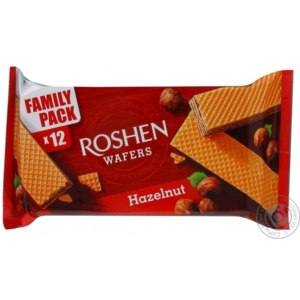 Вафли ROSHEN Wafers Hazelnut фото