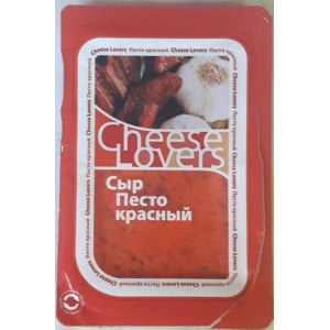 Сыр Cheese Lovers Песто красный фото