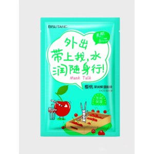 Тканевая маска Bisutang увлажняющая с экстрактом вишни Cherry Deep Hydra Moisturizing Mask фото
