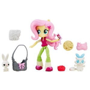 Hasbro My Little Pony Девочки Эквестрии "Пижамная вечеринка Флаттершай" фото