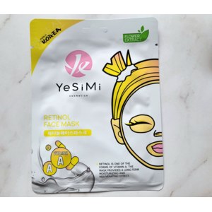 Тканевая маска для лица Yesimi Retinol face mask vitamin A фото