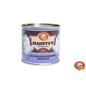 Паштет печеночный Русь из индюшиной печени фото