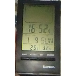 Термометр Hama LCD-Thermo-/Hygrometr 