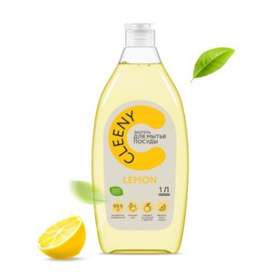 Эко гель для мытья посуды Cleeny С эфирным маслом лимона  фото