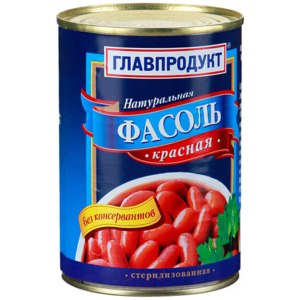 Фасоль Главпродукт красная