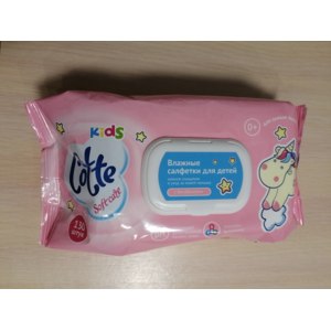 Детские влажные салфетки Softe Kids 130 штук фото