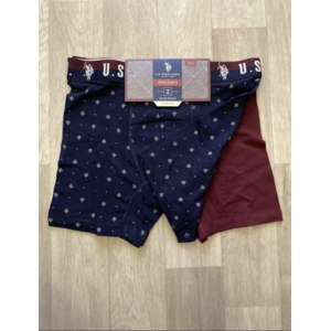 Трусы мужские U.S. Polo assn. BLUE COLLECTION 2PK STRETCH BOXER BRIEF SET фото