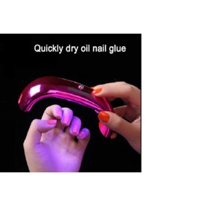 UV LED-лампа для полимеризации гелей и гель-лаков Y&W&F Aliexpress 9W MINI UV UV LED Nail USB Lamp Nail Dryer Portable Nail Phototherapy Lamp Gel Drying Curing Nail Gel Polishing Lamp Nail Lamp фото