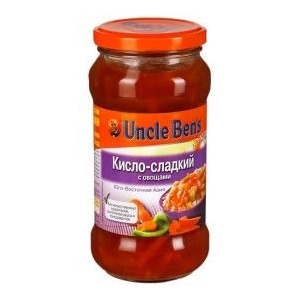 Соус Uncle Ben's кисло-сладкий с овощами фото