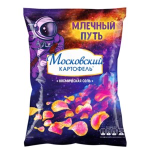 Чипсы картофельные Московский картофель "Космическая соль" фото