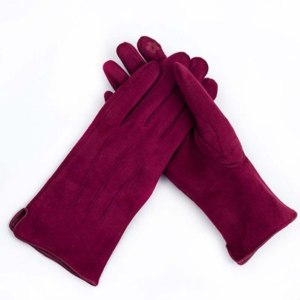 Перчатки женские Aliexpress Women's Winter Plus Velvet Thicken Warm Touch Screen Gloves Elegant Pearl Suede Windproof Full Finger Cycling Driving Gloves K43 фото