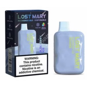 Электронная сигарета Lost mary Blueberry ice Черничный лед фото