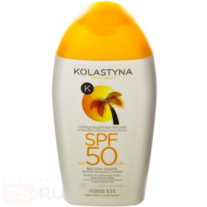 Солнцезащитный лосьон Kolastyna SPF 50 фото