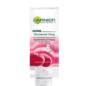 Маска для лица Garnier подтягивающая с экстрактом черешни фото