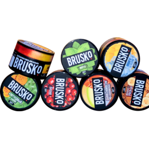 Бестабачная смесь Brusko "Яблоко с мятой"  фото