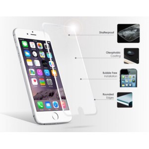 Защитное стекло на экран Aliexpress 0.3mm Super Thin Tempered Glass Film for iPhone 6 4.7" 0.2mm Round Border High Transparent Screen Protector with Clean Tools фото