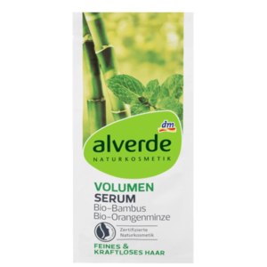 Сыворотка для волос Alverde Volumen Serum Bio-Bambus Bio-Orangenminze фото