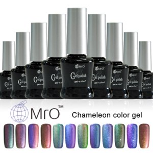 Гель-лак для ногтей Aliexpress 2016 New Arrival Mro unhas de gel nail polish is a chameleon nail glue esmaltes permanentes de uv color changing nail polish фото