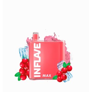 Одноразовая электронная сигарета INFLAVE MAX Клюквенная содовая - Cranberry soda фото
