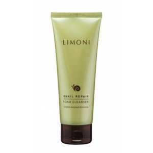 Пенка для умывания Limoni SNAIL REPAIR FOAM CLEANSER ОЧИЩАЮЩАЯ С ЭКСТРАКТОМ СЕКРЕЦИИ УЛИТКИ  фото