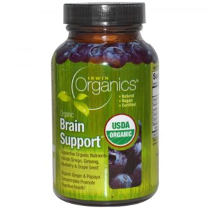 БАД Irwin Naturals Organics, Brain Support, 60 таблеток фото