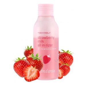Увлажняющее молочко для лица TONY MOLY Fondante Strawberry Milk All In Rizer фото
