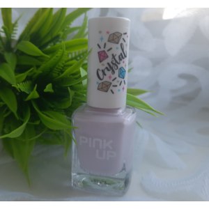 Лак для ногтей Pink up Crystal sparkle фото