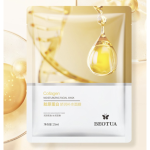 Тканевая маска для лица Beotua с коллагеном, Collagen Moisturizing Facial Mask фото