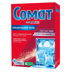 Соль для посудомоечных машин Somat DUO POWER фото
