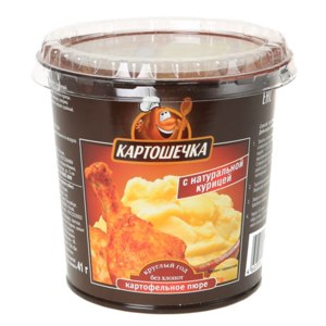 Картофельное пюре Картошечка С натуральным беконом фото